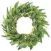 Spring Wreath Decor for Front Door 24 Inch Large Summer Wreath Leaves Green Wreath for House Room Window Holiday Decor Indoor