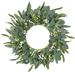 Spring Wreath Decor for Front Door 24 Inch Large Summer Wreath Leaves Green Wreath for House Room Window Holiday Decor Indoor