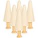 Easter Wooden 6 Pcs DIY Trees Graffiti Christmas Decorations Mushroom Unfinished Cutouts Child