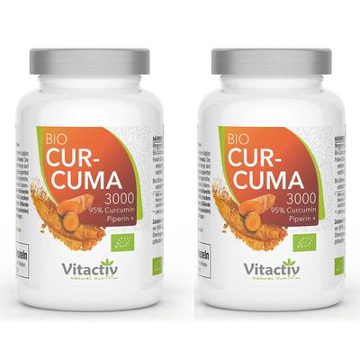 Curcuma 3000 Bio Kapseln 2x60 St Image
