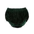 Slowmoose Kids Shorts-velvet Bottoms Bloomer Short Green 24M