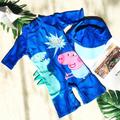 Slowmoose Summer Baby Swim Suit With Cap, Swimming Clothes M