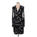 Versace Collection Casual Dress: Black Graphic Dresses - Women's Size 46