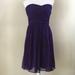 J. Crew Dresses | J Crew Taryn Purple Strapless Cocktail Dress 8 | Color: Purple | Size: 8