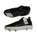 Adidas Shoes | Adidas Icon 3 Boost Metal Baseball Cleats Knit Grey Black Db1793 Mens 11.5, New | Color: Black/White | Size: 11.5