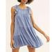Free People Dresses | Free People Intimately Want Your Love Mini Dress | Color: Blue | Size: L