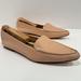 J. Crew Shoes | J. Crew Women's Edie Loafers Size 7 Slip On Flats Shoes Nude Leather Pointed Toe | Color: Tan | Size: 7