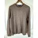 J. Crew Sweaters | J. Crew Men’s 100% Merino Wool Brown Crew Neck Sweater Size Large | Color: Brown | Size: L