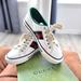 Gucci Shoes | Gucci Tennis 1977 Women Sneakers Size 7 1/2 | Color: Cream/White | Size: 7.5