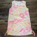 Lilly Pulitzer Dresses | Lilly Pulitzer Floral Shift Dress | Color: Pink/Yellow | Size: 8g