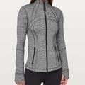 Lululemon Athletica Jackets & Coats | Lululemon Define Jacket, Heathered Black, Size 14, Nwt, Style Lw4awcs | Color: Black/Gray | Size: 14