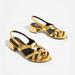 Anthropologie Shoes | Hope For Flowers By Tracy Reese X Naturalizer Gold Slingback Heel Sandals | Color: Gold | Size: 7