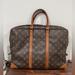 Louis Vuitton Bags | Authentic Vintage Louis Vuitton Monogram Canvas Porte-Documents Voyage Bag | Color: Brown/Tan | Size: Os