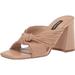 Nine West Shoes | "Nine West Women's Galinda Heeled Sandal - Sz 6.5, Stylish Block Heel" | Color: Tan | Size: 6.5