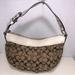 Coach Bags | Coach Soho F13740 Signature Ivory Brown Shoulder Bag Handbag Euc | Color: Brown/Cream | Size: Os