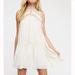 Free People Dresses | Free People Fp One Ma Jolie Sleevless Mini Dress Sleeveless | Color: Cream | Size: M