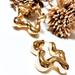 Zara Jewelry | Geo Hoop Earrings M138 | Color: Gold | Size: Os