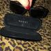 Gucci Accessories | Gucci Black Sunglasses W/ Side Protection Great For Driving Dark Lens | Color: Black | Size: Os