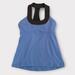 Lululemon Athletica Tops | Lululemon Women’s Tank Top Size 8 Activewear Racerback Built In Shelf Bra Yoga | Color: Blue/Gray | Size: 8