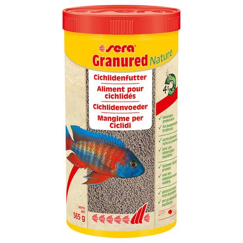 565 g sera Granured Nature Cichlidenfutter Fisch