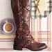 Anthropologie Shoes | Anthropologie Gilgarran Leather Boots Size 7 | Color: Brown | Size: 7