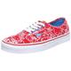 Vans U Authentic (Hellokitty) HIR VTSV8MF, Unisex-Erwachsene Sneaker, Rot ((Hello Kitty) high Risk red/Hawaiian Ocean), EU 40 (US 7.5)