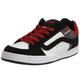 Vans Skink Skateboardschuh für Herren, Schwarz Rot Grau, 43 EU