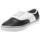 Vans Spectator Lo Pro Unisex-Erwachsene Sneaker, Schwarz - Schwarz - Noir ((Leather) White) - Größe: 38