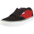 Vans M Atwood Black/True red VKC4LJV, Herren Sneaker, Schwarz (Black/True red), EU 40