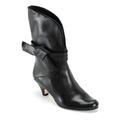 Buffalo 6321-253 Damen Stiefelette Glattleder, Größe 38, schwarz (black)