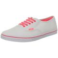 Vans U Authentic LO PRO (NEON) Coral/TWH VT9N8GE, Unisex-Erwachsene Sneaker, Weiß ((Neon) Coral/True White), EU 42 (US 9)