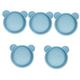 Abaodam 5pcs Hourglass Toy Beach Toys Strainer Childrens Toys Summer Sand Toys Beach Sand Sieves Silicone Sand Sifter Sand Sifter for Beach Sand Sieve Toys Sieves Toys Handheld