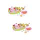 BESTonZON 2 Sets Play House Toy Boys Suits Kids Play Food Dishes Play Toys Cookware Playset Toy for Kids Toys for Girls Kids Kitchen Playset Toys for Kids Girl Toy Model Puzzle Wooden Child