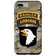 Hülle für iPhone 7 Plus/8 Plus 101st Airborne Division Patch mit Ranger Tab Multicam Camo