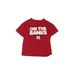 Adidas Active T-Shirt: Red Print Sporting & Activewear - Kids Boy's Size Medium