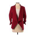 Alice Blue Jacket: Short Red Print Jackets & Outerwear - Women's Size Small