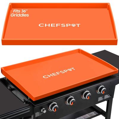 Griddle Mat Cover for 36 in. Blackstone and other Griddles (Orange) - 36 Inch