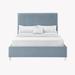 Jaxten Upholstered, Deep Channel Tufted Design Platform Bed