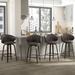 26 Inch Bentwood Bar Stools Swivel Counter Height Bar Stools