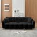 94.88" Teddy Velvet Upholstered Sofa with Special Cloud Design