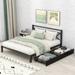 Queen Size Classic Platform Bed With 2 Drawers With Headboard,Sturdy Metal Frame,Multi-scene Use