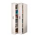 Recon Furniture Standard Bookcase Wood in Brown/White | 82.68 H x 23.62 W x 21.65 D in | Wayfair Bookcases20240226TM4784137208634RF2T