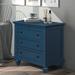 Alcott Hill® Philomena 4 - Door Corner Accent Cabinet Wood in Blue | 27.73 H x 27.63 W x 17.17 D in | Wayfair 012313192C6343809C47D30698BDE00B