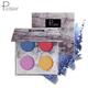 Pudaier Splash Ink Four Color Eye Shadow Disc Matte Pearlescent Waterproof Anti Sweat Beautiful Makeup.