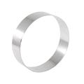 Matfer Bourgeat 371408 7 4/5" Round Mousse Ring, Stainless Steel