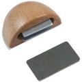 Amig - Fermaporta magnetico adesivo per porte di passaggio 48 x 25 mm Modello 407 Finitura in legno