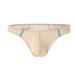 iOPQO Intimates period underwear for women Men s Fashion y Thong T Pants Ice Silk Underwear Underpants Beige XL