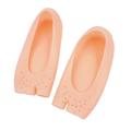 2pcs Foot Care Boat Socks Protector Pedic Shoes Inner Neutral Silicone Hydrating Gel Socks