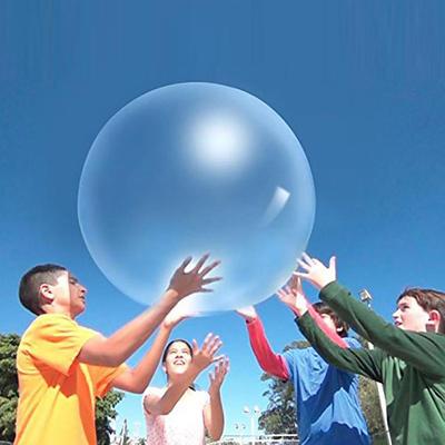 Water Bubble Ball , Balloon Inflatable Water-Filled Ball Soft Rubber Ball for Outdoor Beach Pool Party