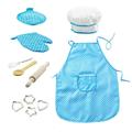 Children's Baking Clothing Cake Baking Cooking Clothing Apron Mold Tool Set Kitchen Utensils11 Piece Set